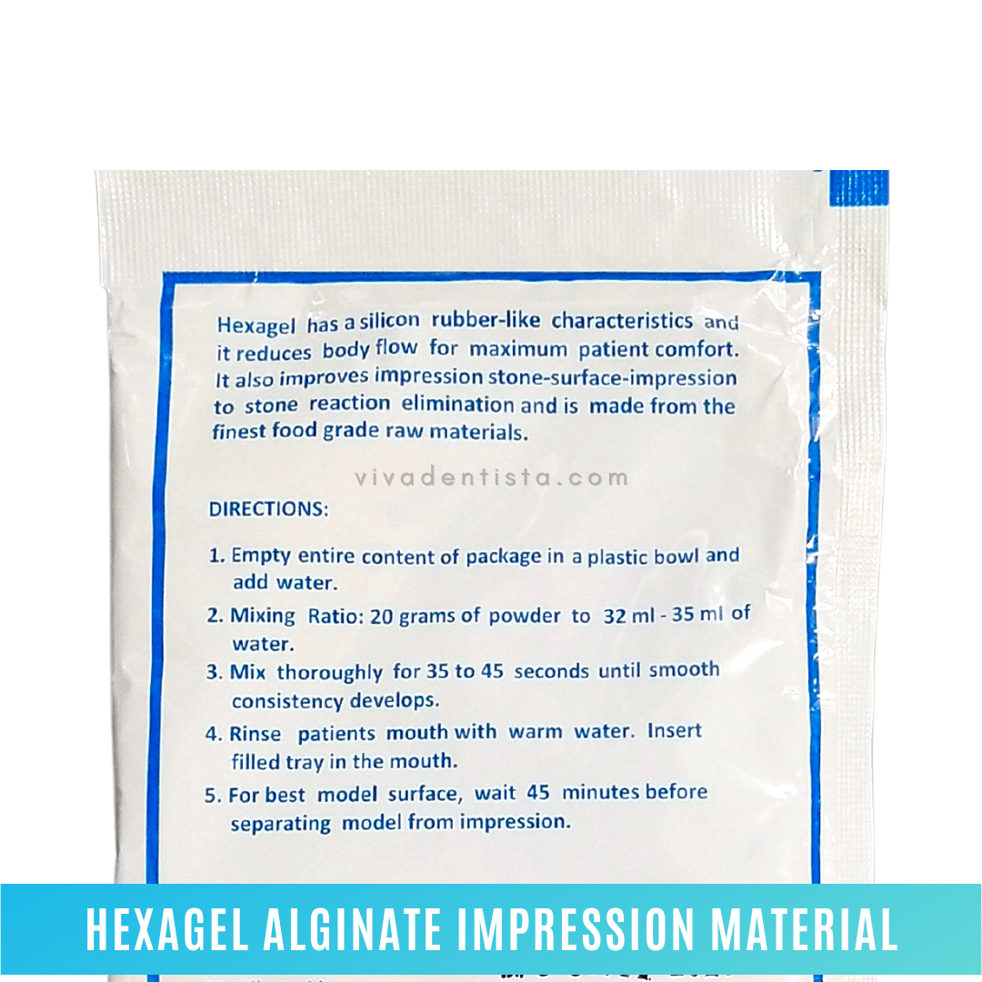 Hexagel Alginate (20g x10)