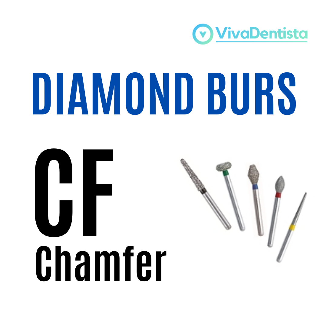 FG Diamond Burs (Chamfer) - 5pcs