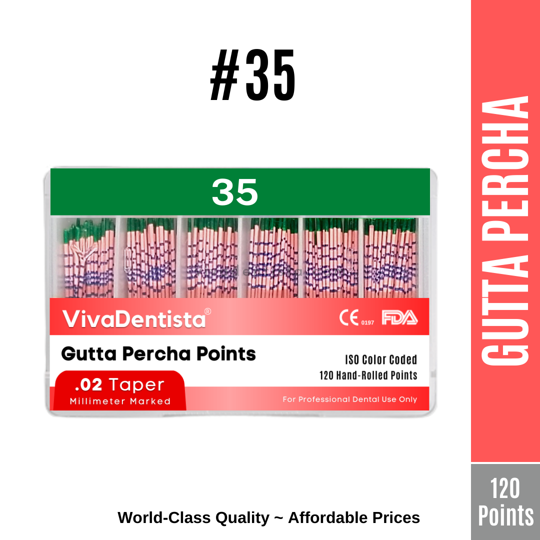 VIVA DENPRO Gutta Percha Points (Millimeter Marked)