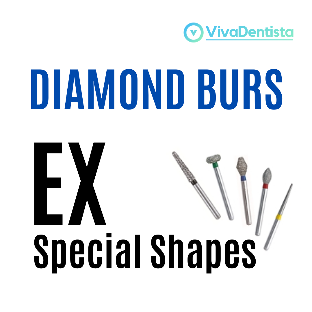 FG Diamond Burs (Special Shapes) - 5pcs
