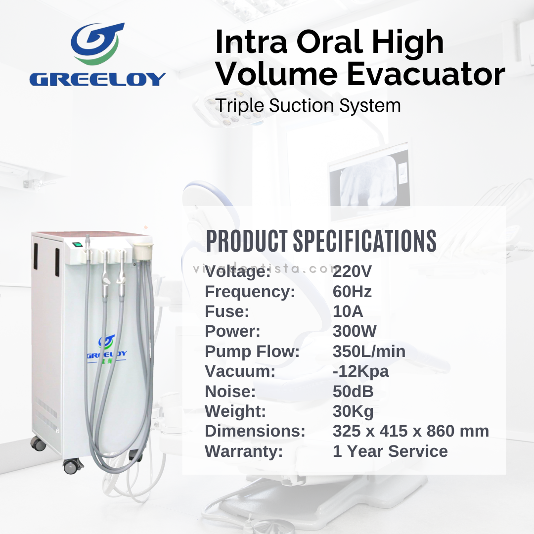 Greeloy Intraoral High Volume Evacuator