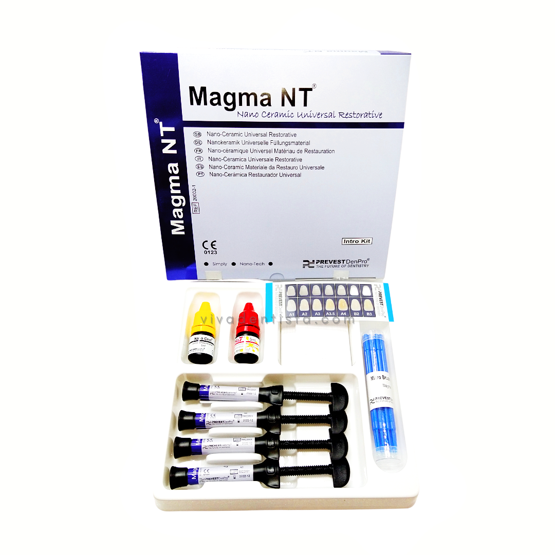Magma NT Intro Kit
(Light Curing Nano Ceramic Universal Restorative)
