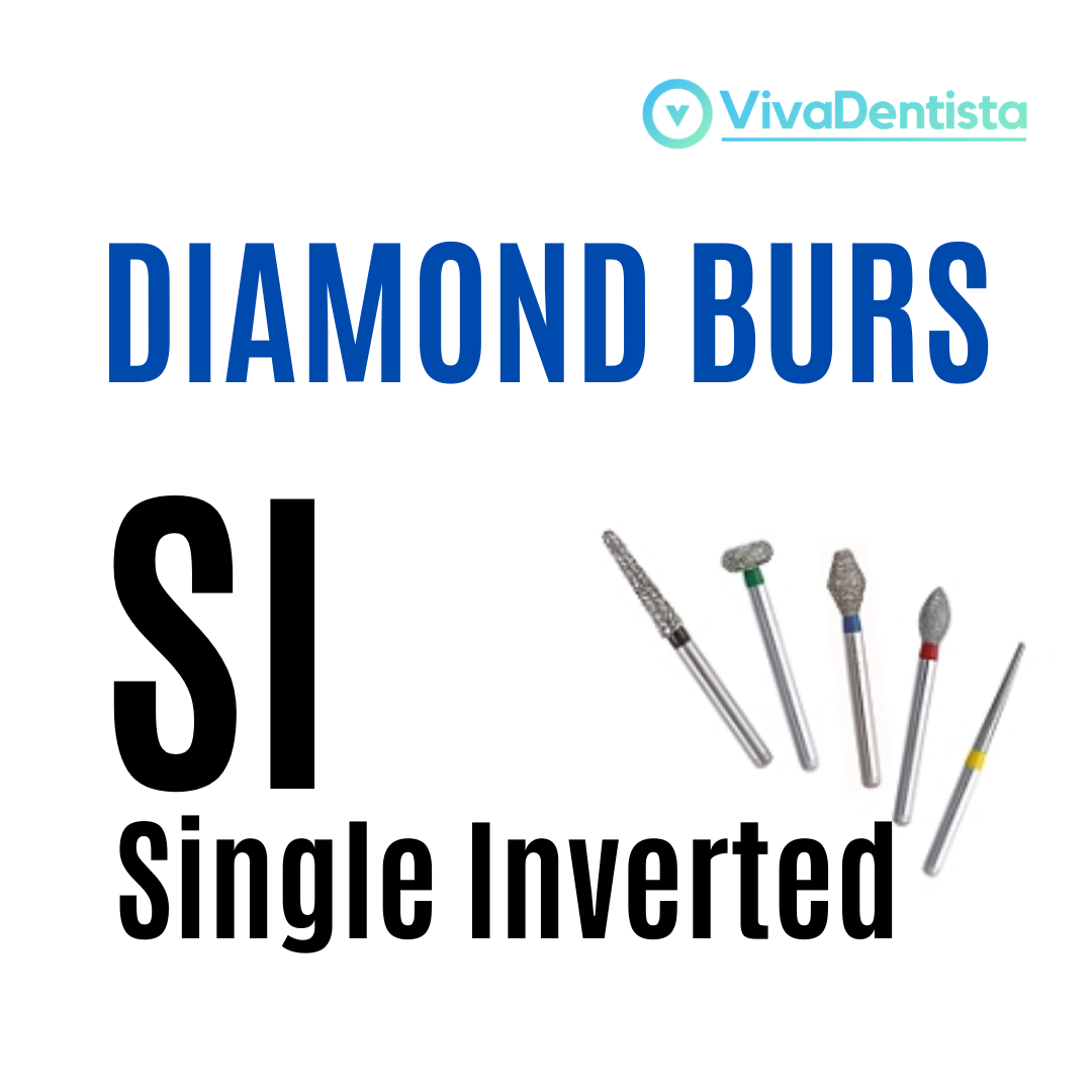 FG Diamond Burs (Single Inverted) - 5pcs