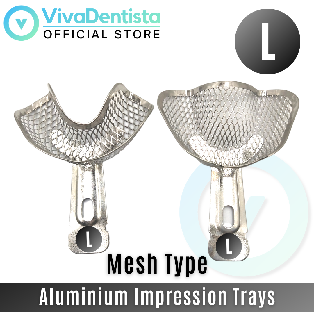 Aluminum Mesh Impression Trays (Set of 2)