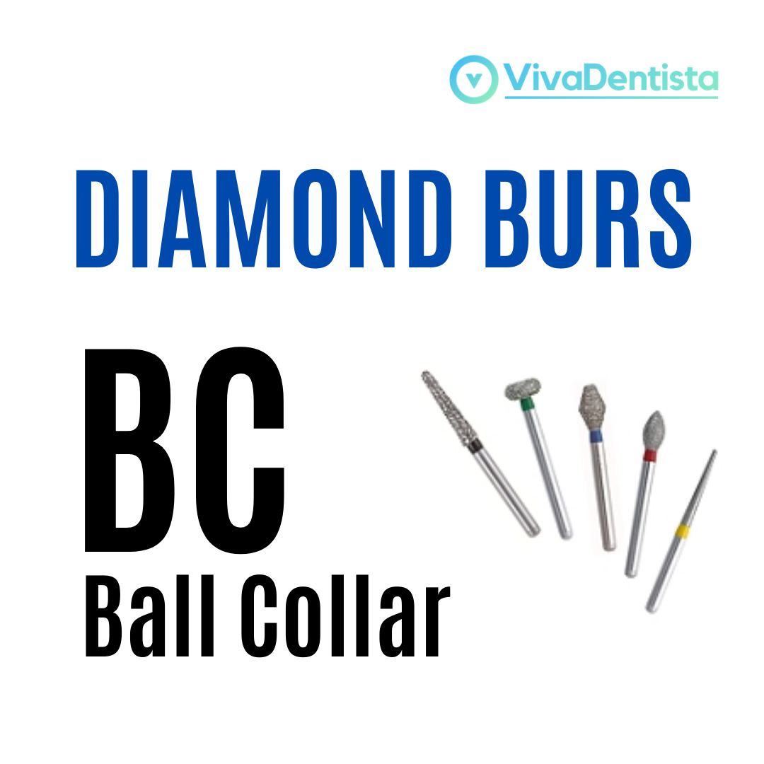 FG Diamond Burs (Ball Collar) - 5pcs