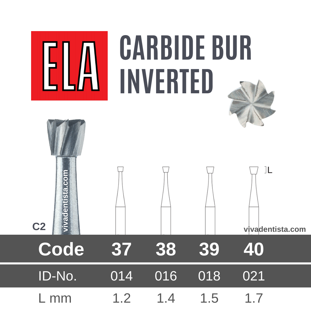 Ela Carbide Bur (Inverted)