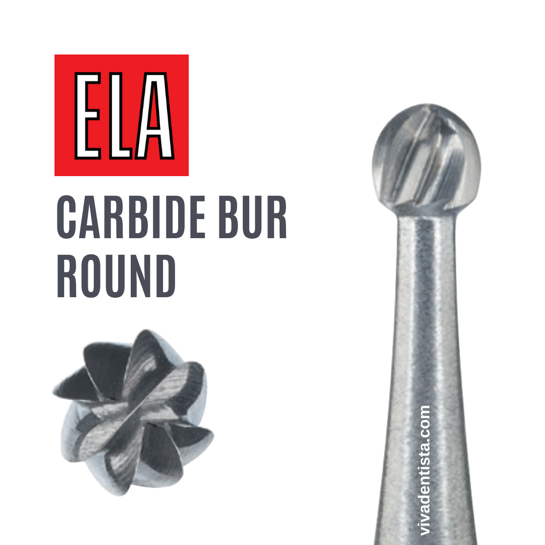 Ela Carbide Bur (Round)