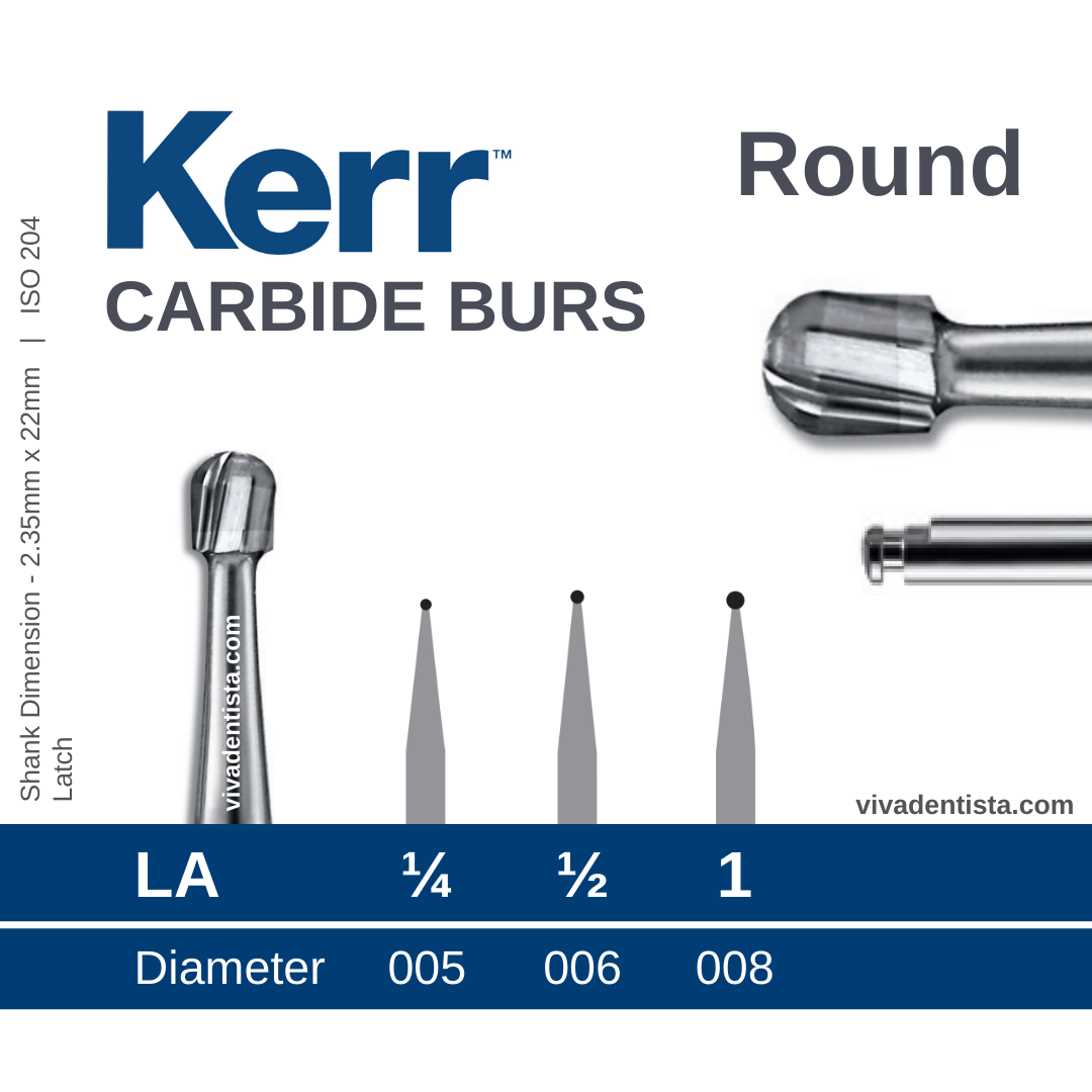 Kerr Carbide Bur LA (Round)